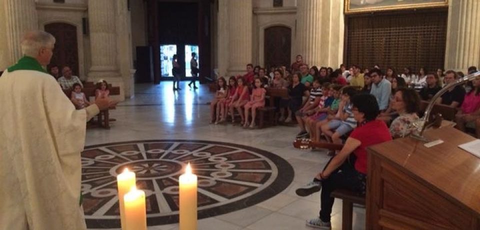 Nuestra primera Eucaristía mensual del curso
