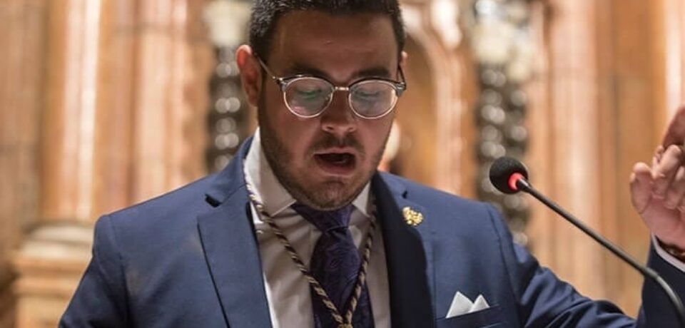 Pregón de Juventud de la Semana Santa de un catequista Cordare