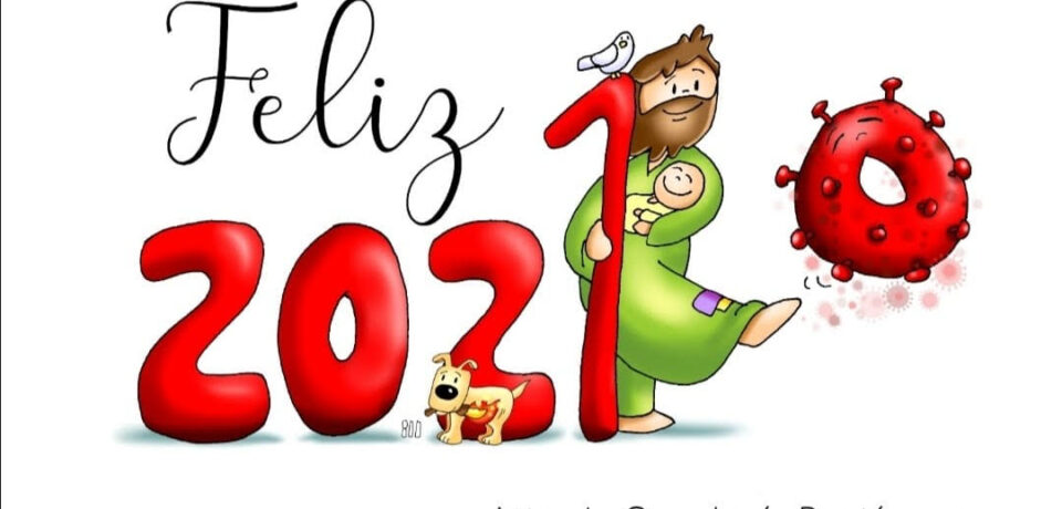 ¡¡ FELIZ AÑO 2021 con San José, un año lleno de Dios !!