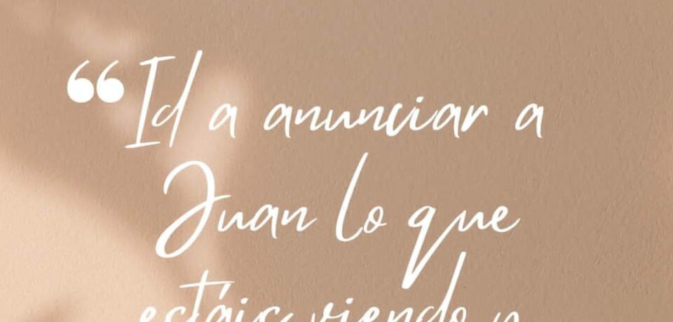El domingo de la Alegría (Gaudete) 3 Adviento ciclo A