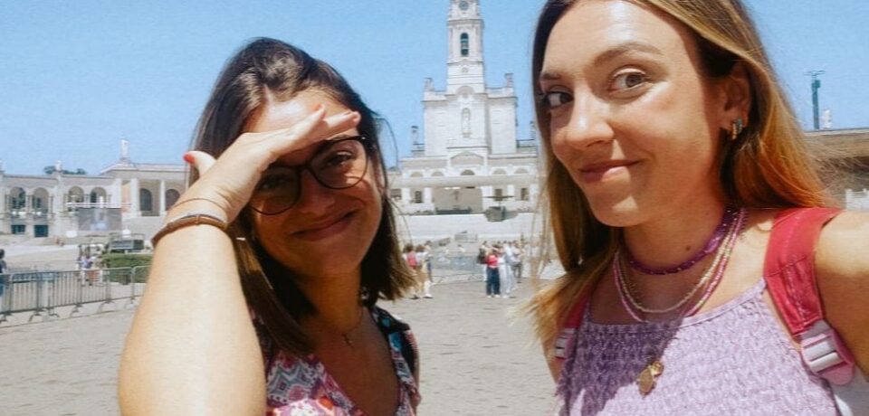 Nuestras catequistas en la JMJ Lisboa