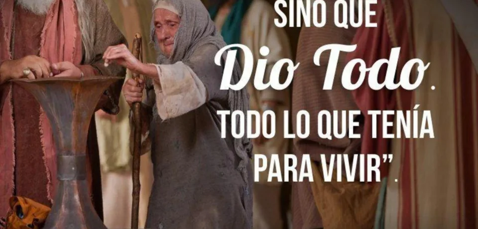 El domingo del dar auténtico 32º TO ciclo B