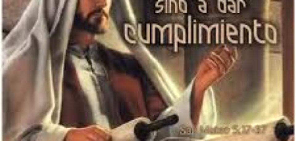 El domingo de la ley en plenitud 6º TO ciclo A